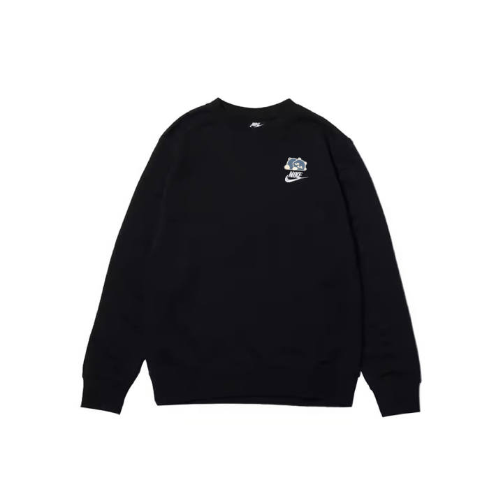Nike Nike Sweatshirts Men's Black Crew Neck Moderate Regular