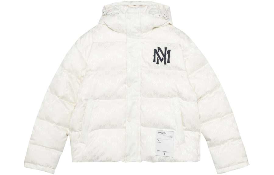 Mitchell Ness Mitchell Ness Down Jacket Men's White