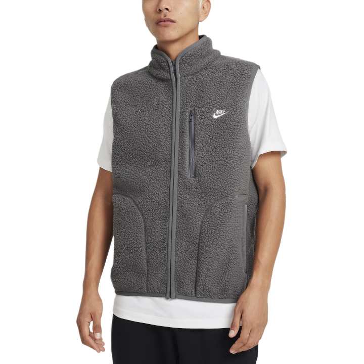 Nike Nike Vests Men's Iron Gray Stand Collar Other