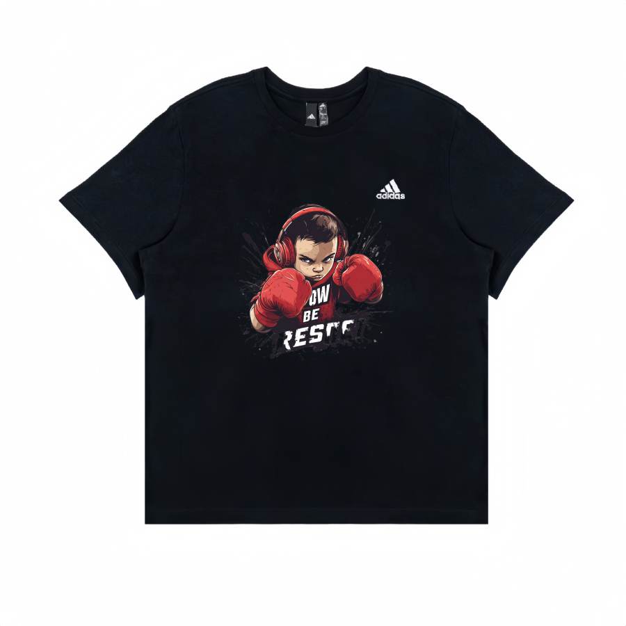 Adidas Adidas T Shirts Unisex Black Crew Neck Moderate Straight Fit