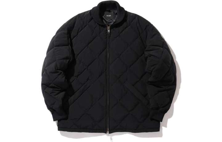 Beams Beams Down Jackets Men's Stand Collar Moderate Quilted Down Jacket
