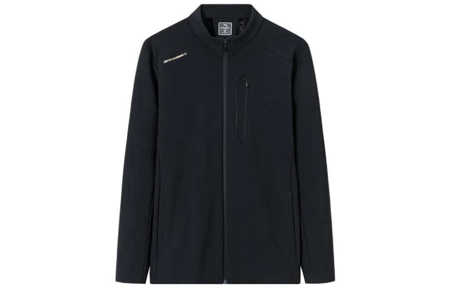 ANTA Variety Training Collection Jackets Men's Black Stand Collar Thickened Other
