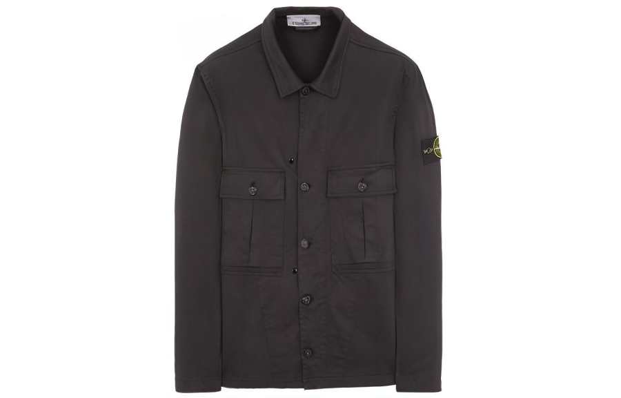 STONE ISLAND Jackets & Coats Men's Black