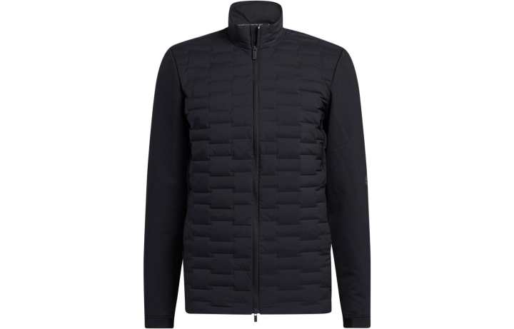 Adidas Adidas Down Jackets Men's Black Stand Collar Moderate Down Jacket