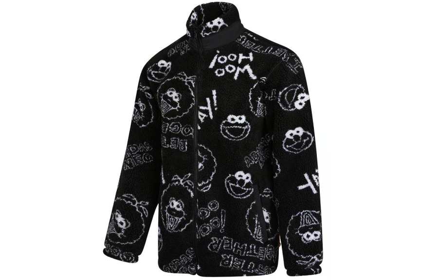Adidas Neo x SESAME STREET Jacket Unisex Black
