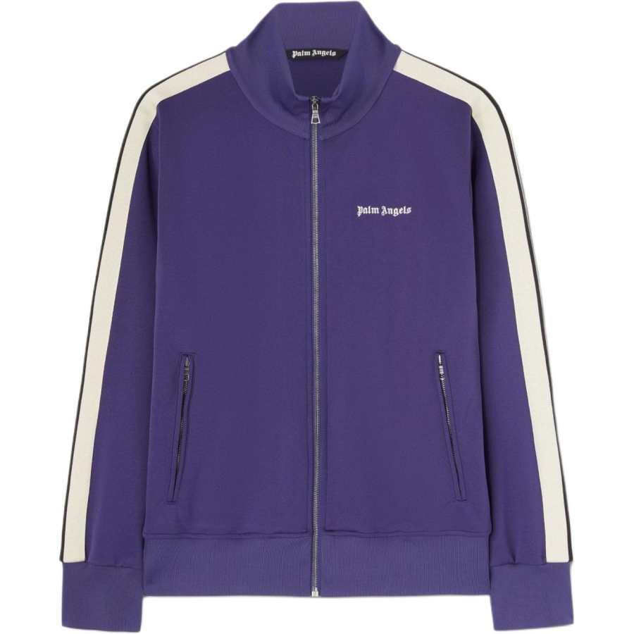 Palm Angels logo-print track jacket
