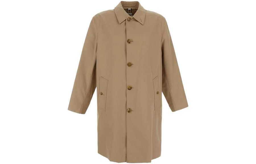 Burberry 【Previous Season】single-breasted gabardine coat