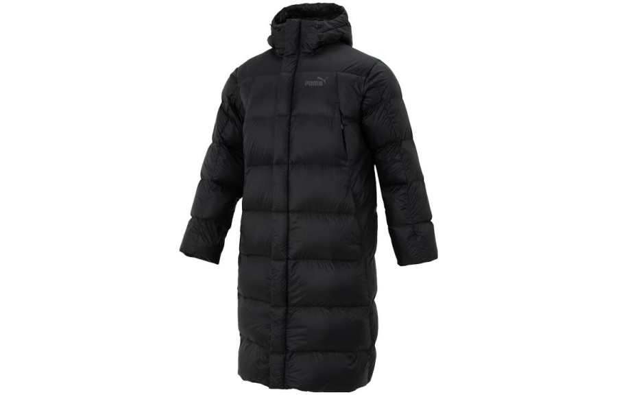PUMA PUMA Down Jackets Men's Black Hooded Moderate Other