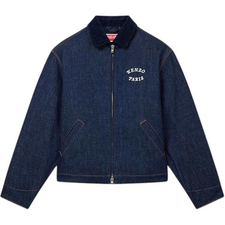 KENZO KENZO SS25 Denim Jacket Men's Blue