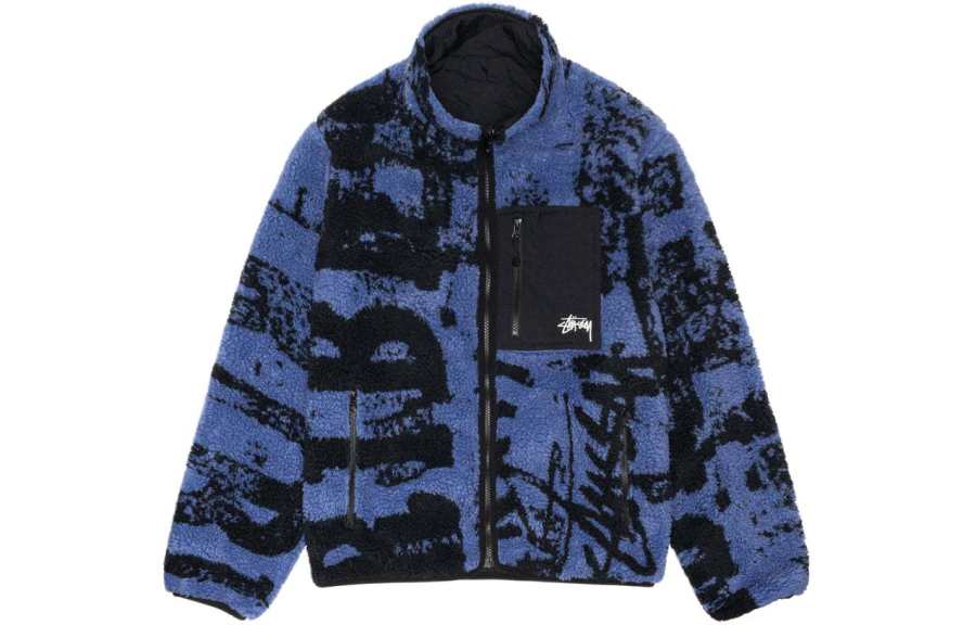 Stussy Stüssy Printed Fleece Jacket