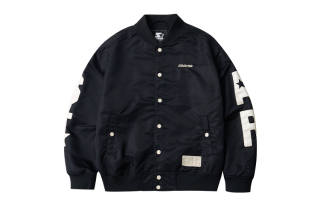 STARTER Jackets Unisex Stand Collar Moderate Other