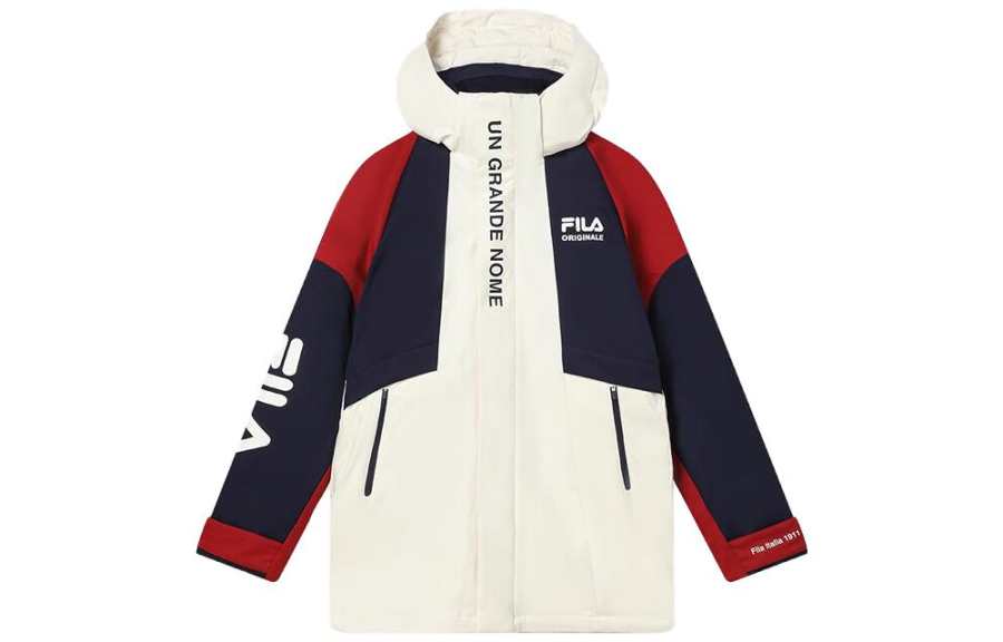 FILA FILA ORIGINALE Down Jacket Men's Fresh Ivory