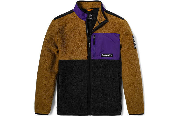 Timberland Velvet Jackets Men's Rubber Stand Collar Thickened
