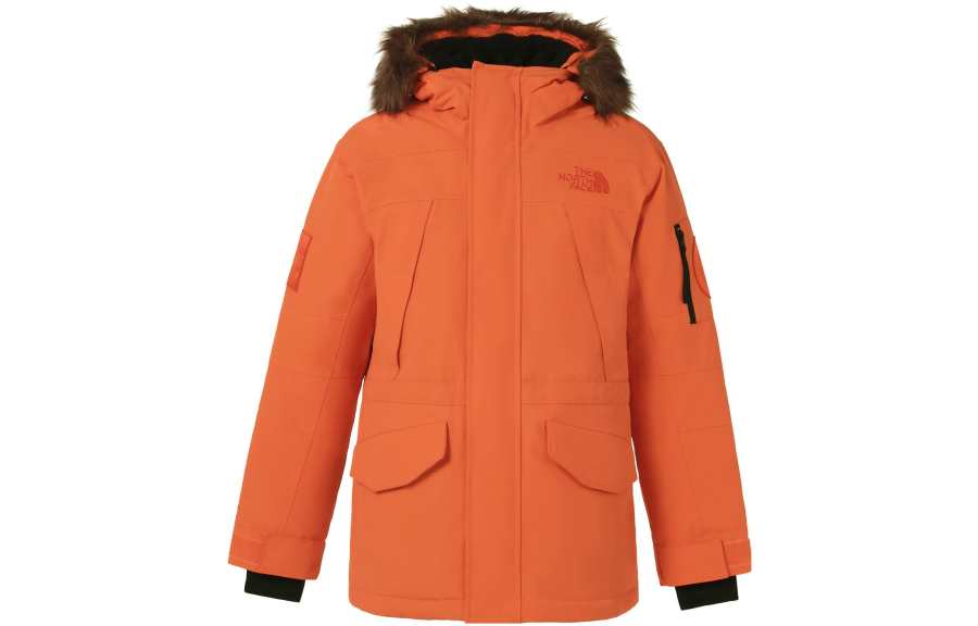 THE NORTH FACE Faux Fur trim Down Coat