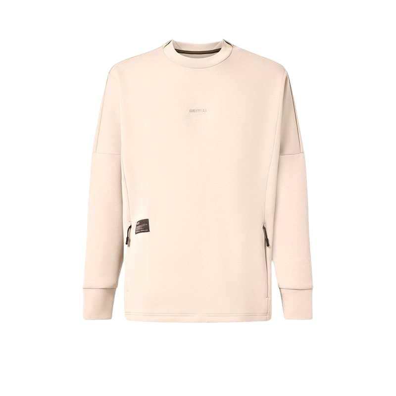 Oakley Sweatshirts Unisex Beige 20J Crew Neck Moderate Regular