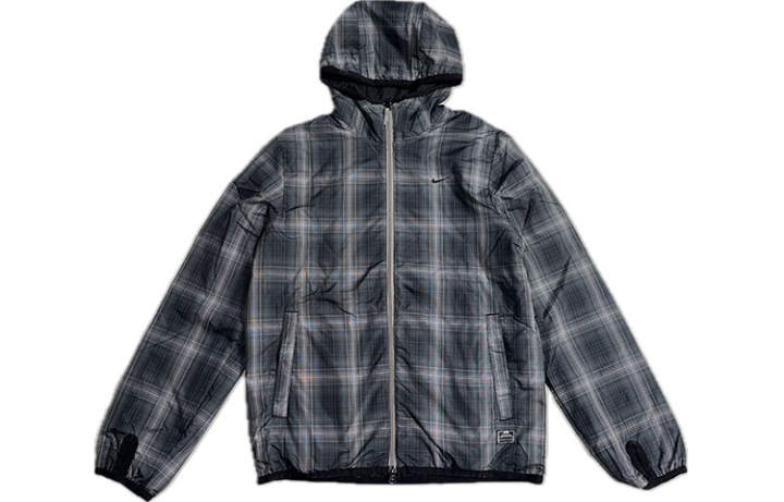 Nike Nike Sports Life Collection Puffer Jackets Men's Black Hooded Thin Reversible