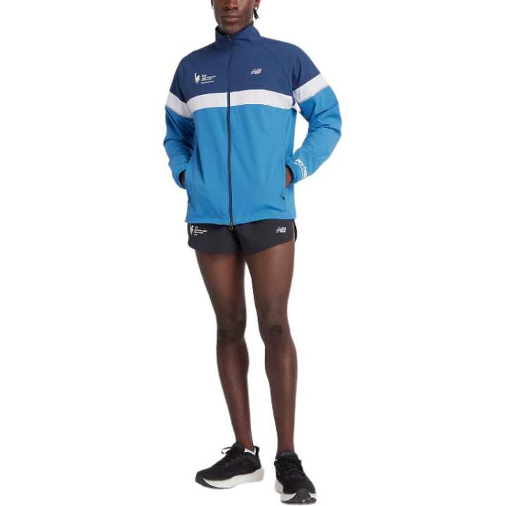 New Balance New Balance NYC Marathon Jackets & Coats Men's Blue Agate