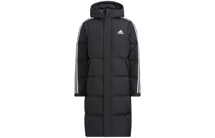 Adidas Adidas 3 Stripes 2022 Winter Down Jacket Unisex Black