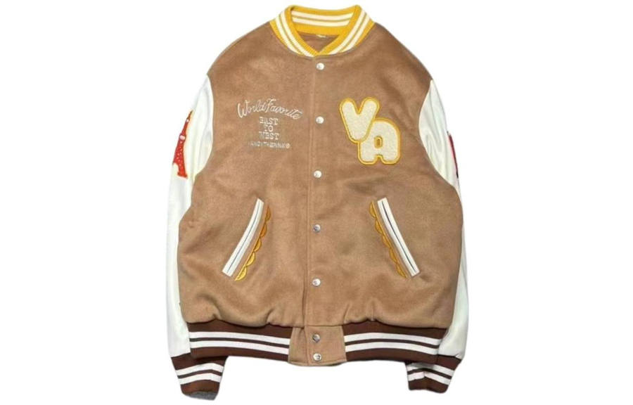 Vandy The Pink Baseball Jacket Unisex Brown
