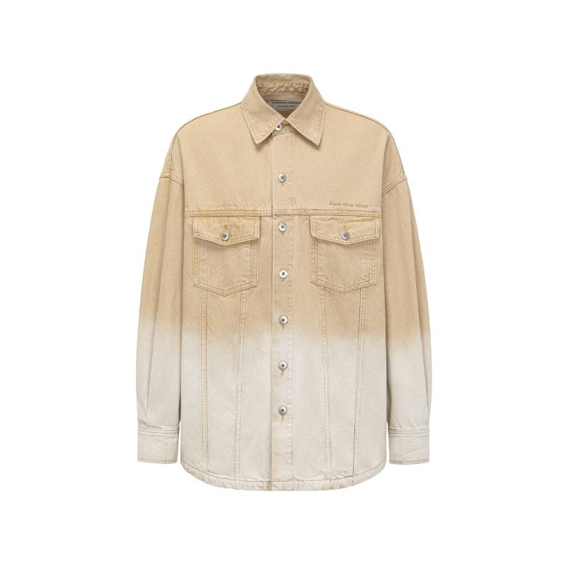 Feng Chen Wang Feng Chen Wang gradienf-effect denim jacket