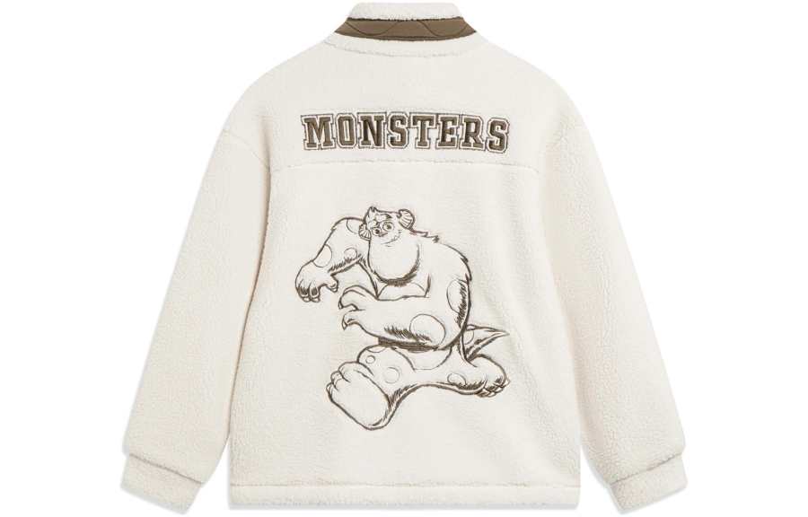 Li-Ning Li Ning x Disney Velvet feel Coat Men's Ecru