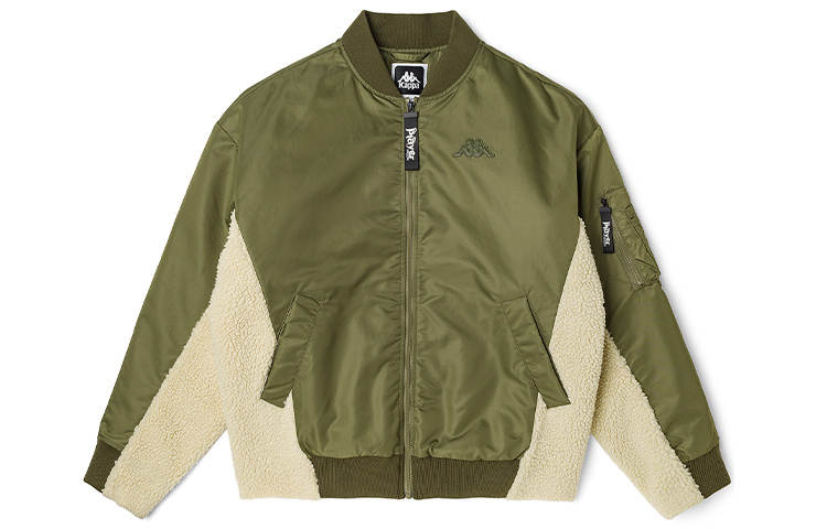 Kappa Kappa Velvet Jackets Unisex Baseball Collar Moderate