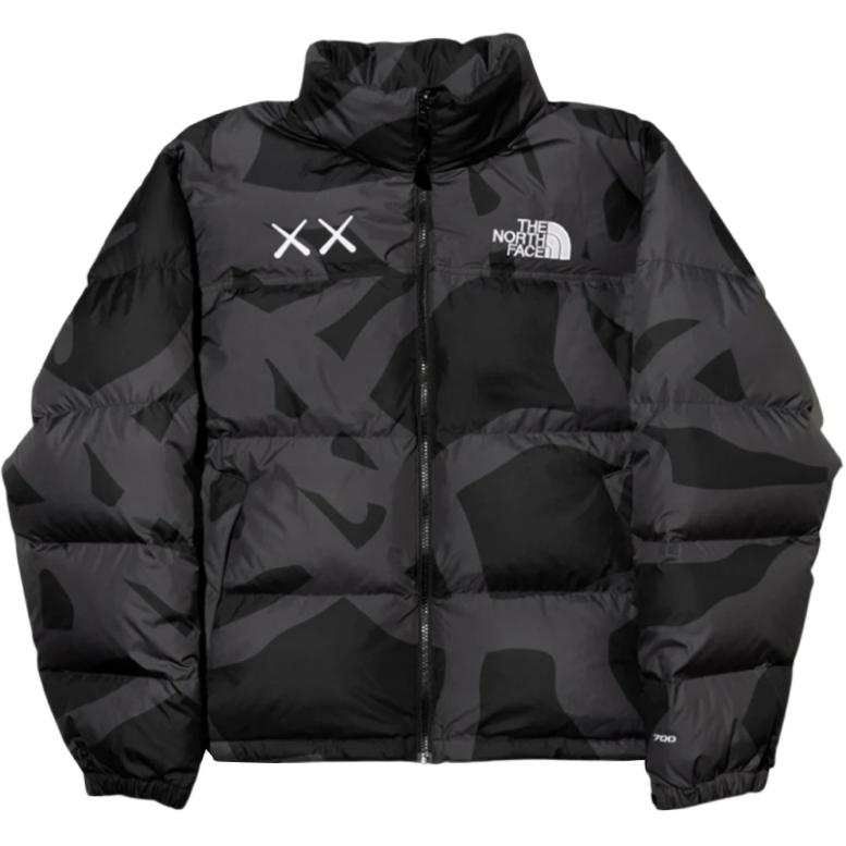 THE NORTH FACE x Xx Kaws 1996 Collection FW22 Down Jacket Unisex Black