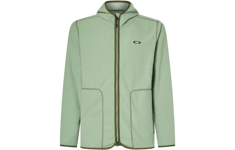 Oakley Velvet Jackets Men's Green Hooded Moderate