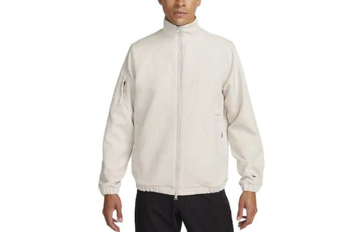 Nike Nike Jackets Men's Ivory White Stand Collar Moderate Other