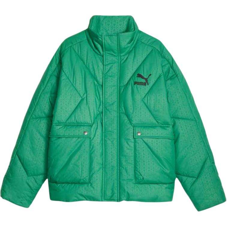 PUMA LUXE SPORT T7 Jackets & Coats Unisex Archive Green