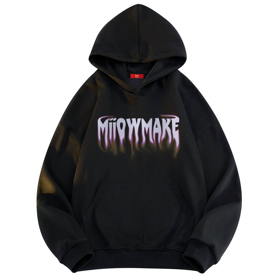 MIIOW MIIOW Sweatshirts Unisex Hooded Thickened Regular