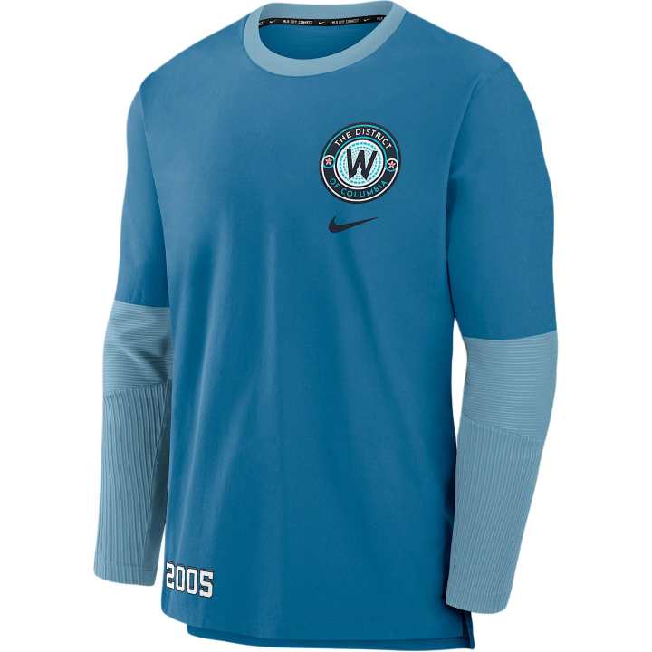 Nike Nike Washington Nationals Authentic Collection City Connect Player Men's Nike Dri FIT Mlb Pullover Jacket