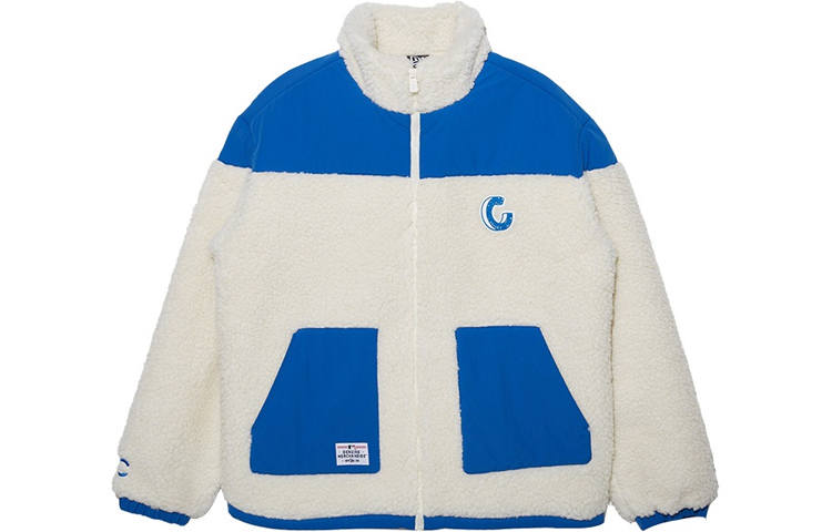 New Era Velvet feel Coat Unisex Ocean Blue
