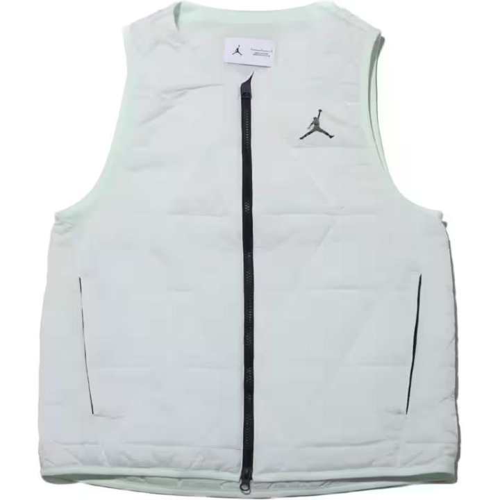 Jordan Jordan Vests Men's Green Crew Neck Moderate Other