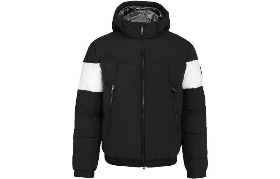 EMPORIO ARMANI EA7 Puffer Jacket Men's Black