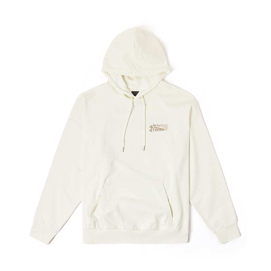 Vans Vans Sweatshirts Unisex White Hooded Moderate Regular
