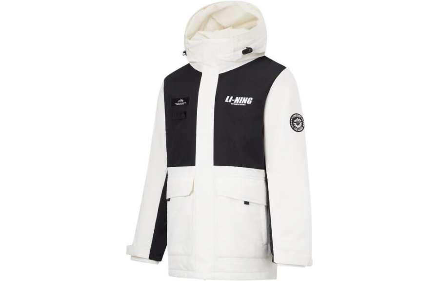 Li-Ning Li Ning Hot Pots Down Collection Down Jacket Men's Ivory