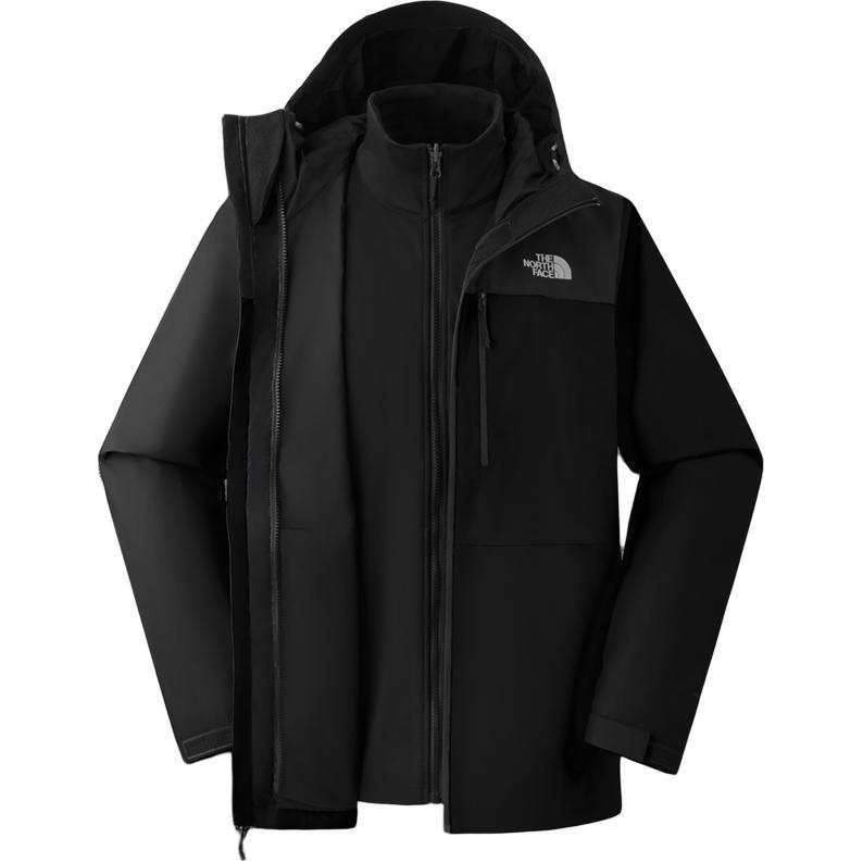 THE NORTH FACE Urban Exploration Waterproof And Windproof To Keep Warm Windbreaker Jacket Men's Cosmic Black