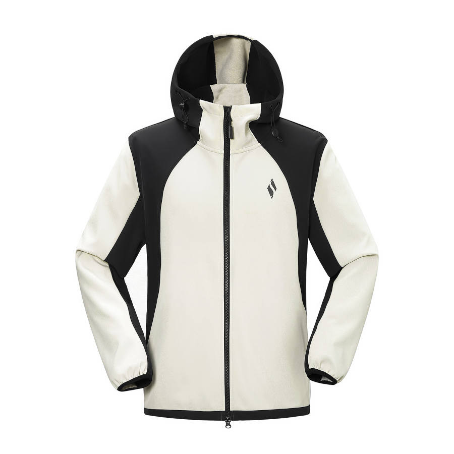 Skechers Elegant Diamond Collection Jacket Unisex Full Moon Gray