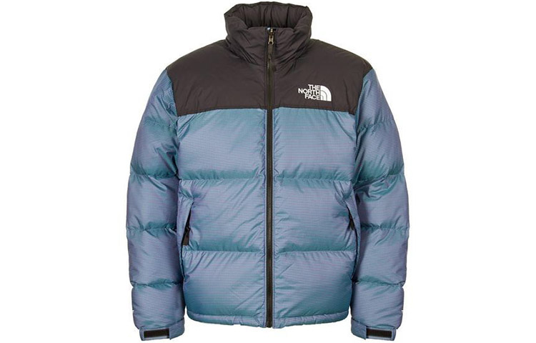 THE NORTH FACE 1996 Collection Down Jacket Men's Rainbow Blue