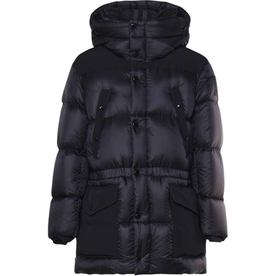 Burberry High Neck Hooded Padded Coat