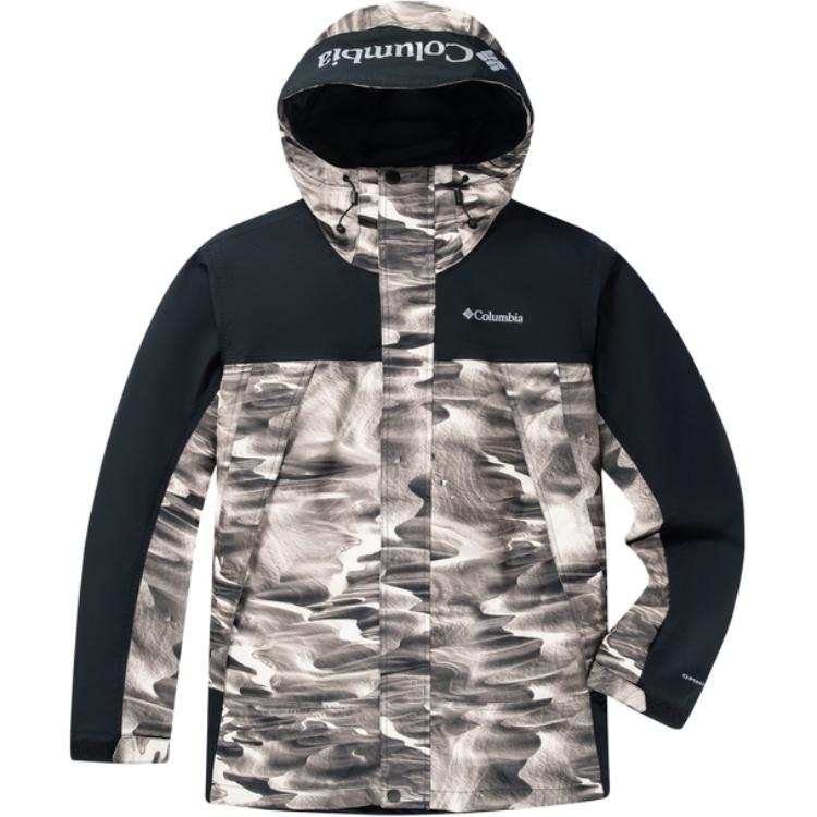Columbia Omni Heat Skiing And Paragliding Waterproof And Warm Windbreaker Jacket Men's Camouflage