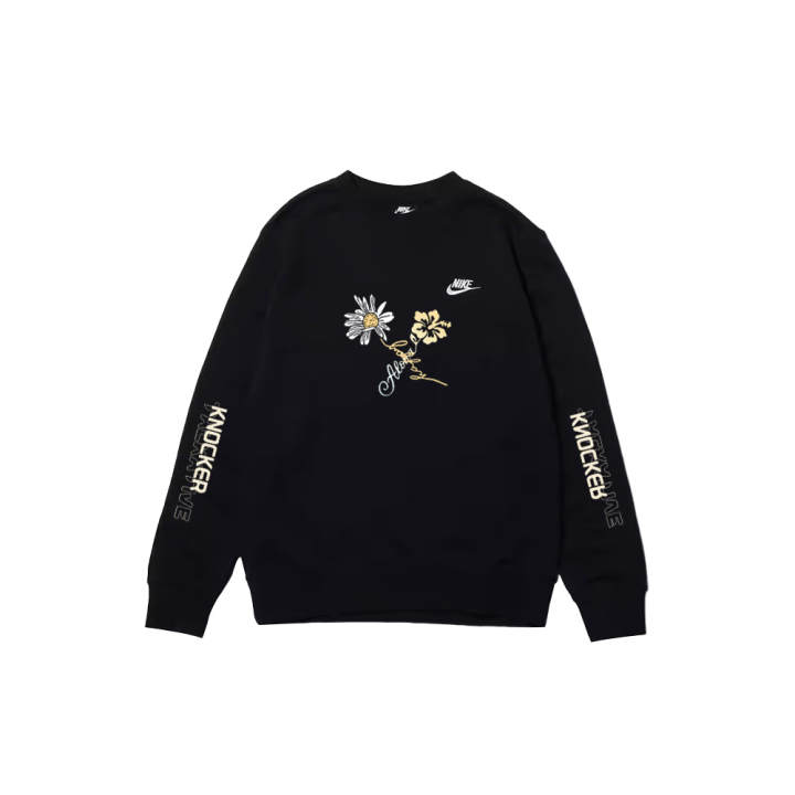 Nike Nike Sweatshirts Unisex Black Crew Neck Moderate Regular