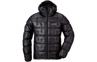MONTBELL Down Jackets Men's Hooded Non Detachable Moderate