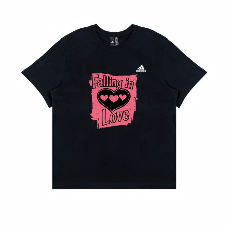 Adidas Adidas T Shirts Unisex Black Crew Neck Moderate Straight Fit