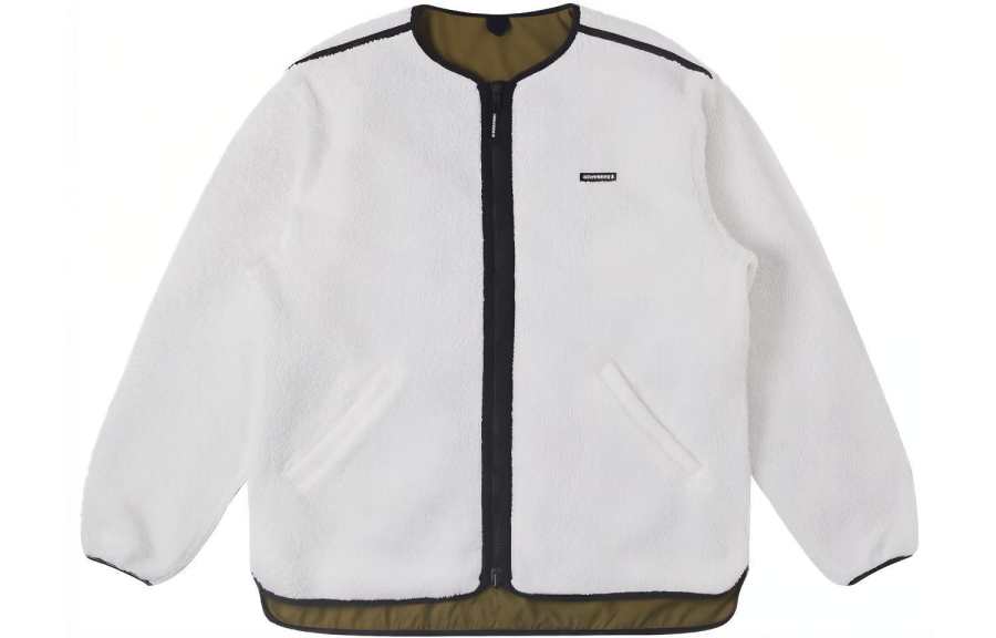 Converse Converse Jackets Men's White Crew Neck Moderate Other