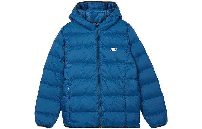 Skechers Down Jackets Men's Hooded Moderate Other