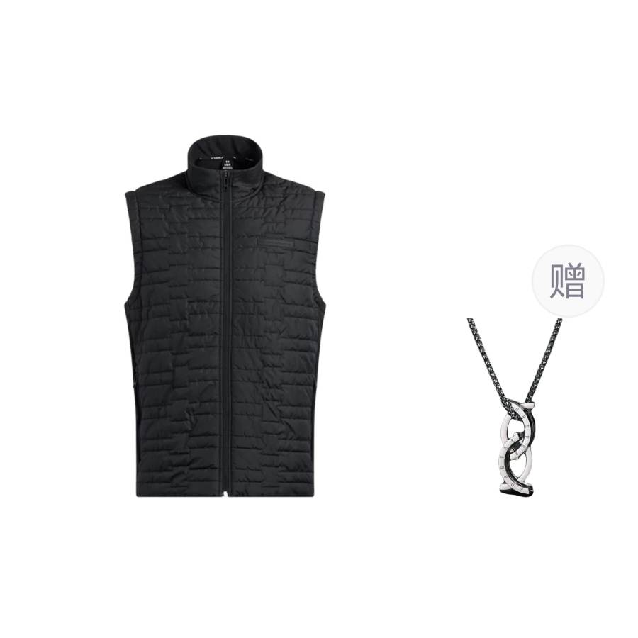 Under Armour Vest Unisex Black, Comes With Necklace