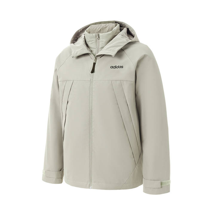 Adidas Adidas Jackets Unisex Gray Hooded Moderate Other