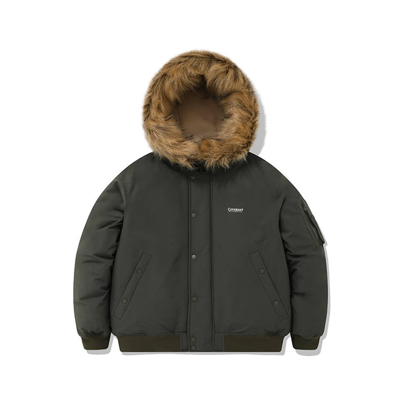 COVERNAT COVERNAT Down Jackets Unisex Olive Moderate Other